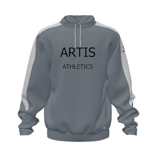 [CUS-DFW-HOOD-FLC-LSL-GRY-YXS-LOGO2] Hoodie (Youth XS, Gray)