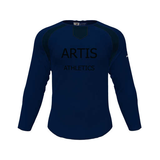 [CUS-DFW-PULL-FLC-CNK-LSL-NVY-YS-LOGO2] Pullover (Youth S, Navy)