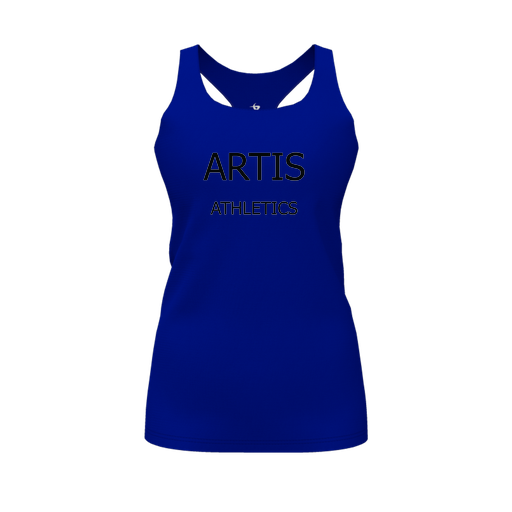 [FT0TRBRY-FYS-LOGO2] Decker Racerback Tank Top (Female Youth S, Royal)