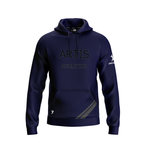 [FOLHSMNV-YXS-LOGO2] Decker Summit Hoodie (Youth XS, Navy)