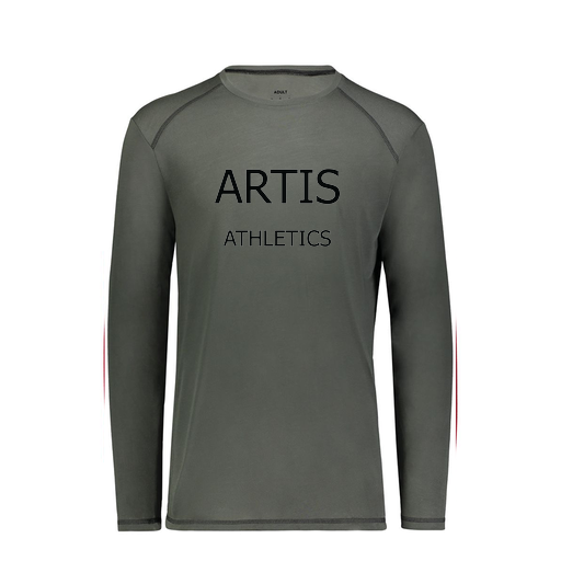 [6846.98D.S-LOGO2] Youth SoftTouch Long Sleeve (Youth S, Gray)