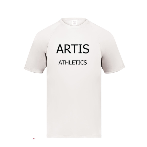 [2791.005.S-LOGO2] Youth Smooth Sport T-Shirt (Youth S, White)