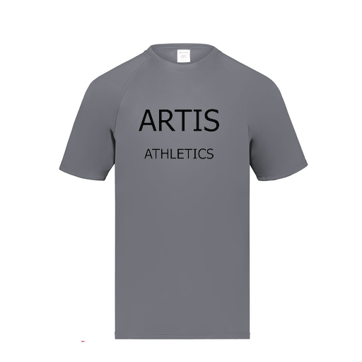 [2791.059.S-LOGO2] Youth Smooth Sport T-Shirt (Youth S, Gray)