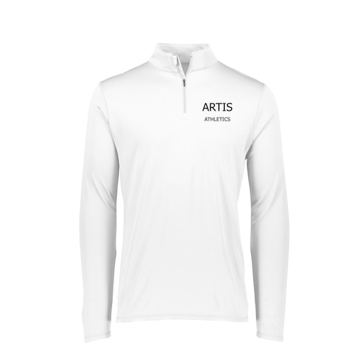 [FTLQFLWH-FAXS-LOGO2] Decker Women's Flex-Lite 1/4 Zip Shirt (Female Adult XS, White)