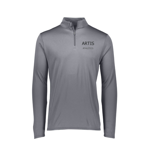 [FTLQFLGY-FAXS-LOGO2] Decker Women's Flex-Lite 1/4 Zip Shirt (Female Adult XS, Gray)
