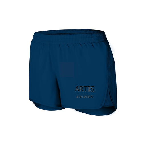 [2430.065.XS-LOGO2] Women's Performance Shorts (Female Adult XS, Navy)