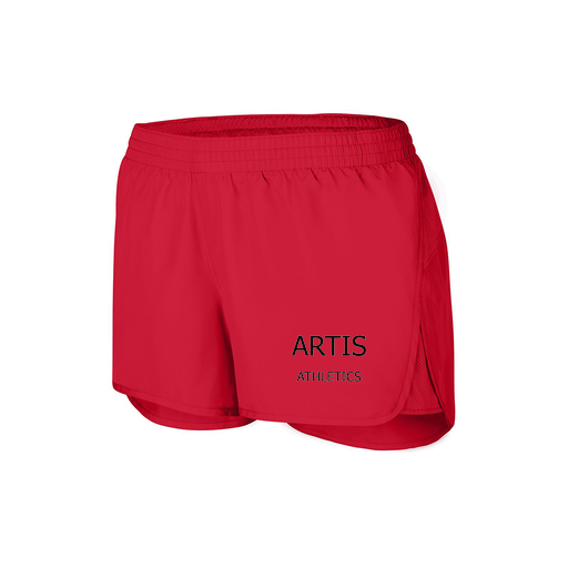 [2430.040.XS-LOGO2] Women's Performance Shorts (Female Adult XS, Red)