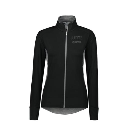 [371263.H70.S-LOGO2] Girls FreeForm Jacket (Female Youth S, Black)