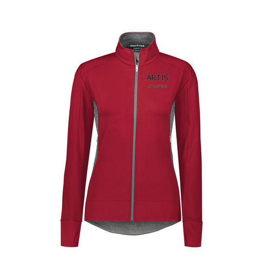[371263.H72.S-LOGO2] Girls FreeForm Jacket (Female Youth S, Red)