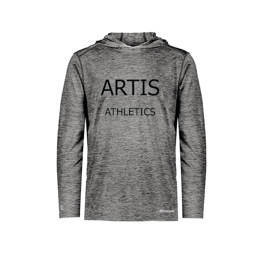 [FOLHCGBK-AS-LOGO2] Decker Men's Charge Hoodie (Adult S, Black)