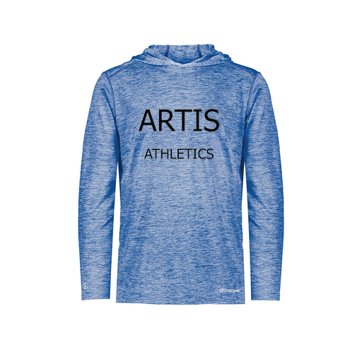 [FOLHCGRY-AS-LOGO2] Decker Men's Charge Hoodie (Adult S, Royal)