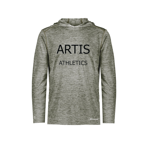 [FOLHCGGY-YS-LOGO2] Decker Youth Charge Hoodie (Youth S, Gray)