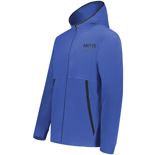 [6858.060.XS-LOGO2] Men's Chill Full Zip Fleece (Adult XS, Royal)