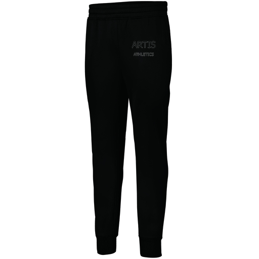 [5566.080.XS-LOGO2] Men's PERFORMANCE FLEECE JOGGER (Adult XS, Black)
