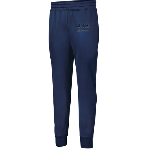 [5566.065.XS-LOGO2] Men's PERFORMANCE FLEECE JOGGER (Adult XS, Navy)