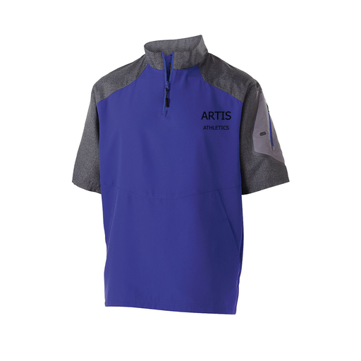 [229545.H68.XS-LOGO2] Men's Raider SS Pullover (Adult XS, Purple)