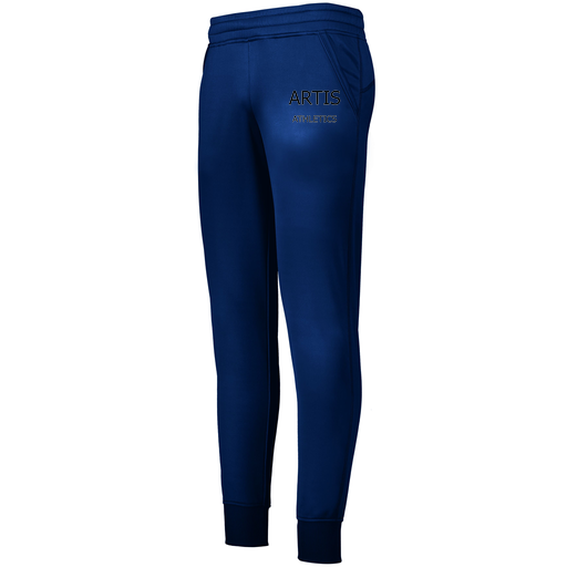 [5568.065.XS-LOGO2] Ladies Performance Jogger (Female Adult XS, Navy)