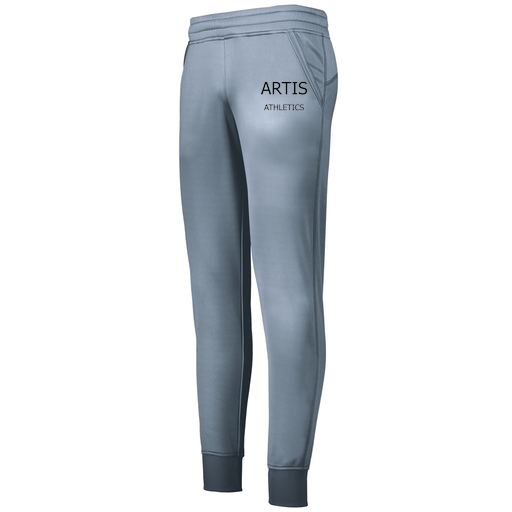 [5568.059.XS-LOGO2] Ladies Performance Jogger (Female Adult XS, Gray)